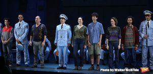 Etai Benson, Ari’el Stachel, Andrew Polk, Samson Gabay, Katrina Lenk, John Cariani, Kristen Sieh, Adam Kantor and cast @ BroadwayWorld Etai Benson, Ari’el Stachel, Andrew Polk, Samson Gabay, Katrina Lenk, John Car Photo
