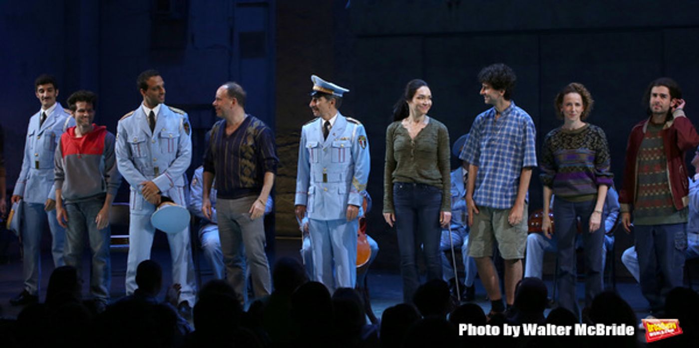 Photo Coverage: Sasson Gabay Takes His First Bow in THE BAND'S VISIT Photo Coverage: Sasson Gabay Takes His First Bow in THE BAND'S VISIT Image