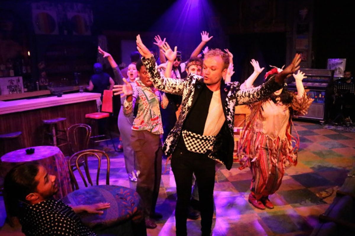 Averis I. Anderson, Kevin Webb with The View Upstairs Ensemble. at 