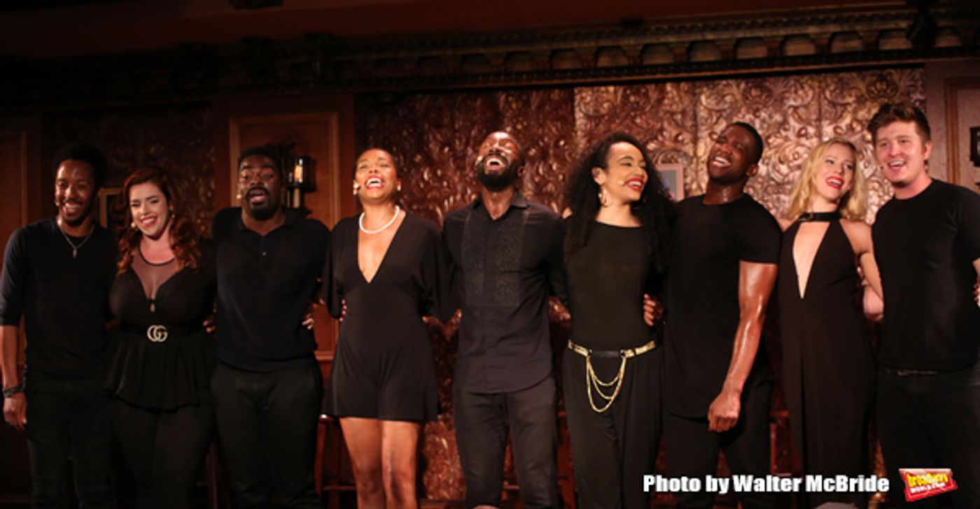 Photo Coverage: The Cast of SMOKEY JOE'S CAFE Meets the Press at Feinstein's/54 Below!  Image