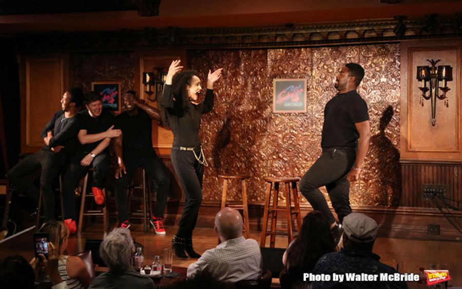 Photo Coverage: The Cast of SMOKEY JOE'S CAFE Meets the Press at Feinstein's/54 Below! Image