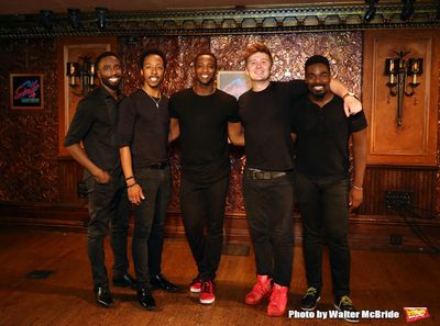 John Edwards, Dwayne Cooper,Jelani Remy, Max Sangerman and Kyle Taylor Parker Photo