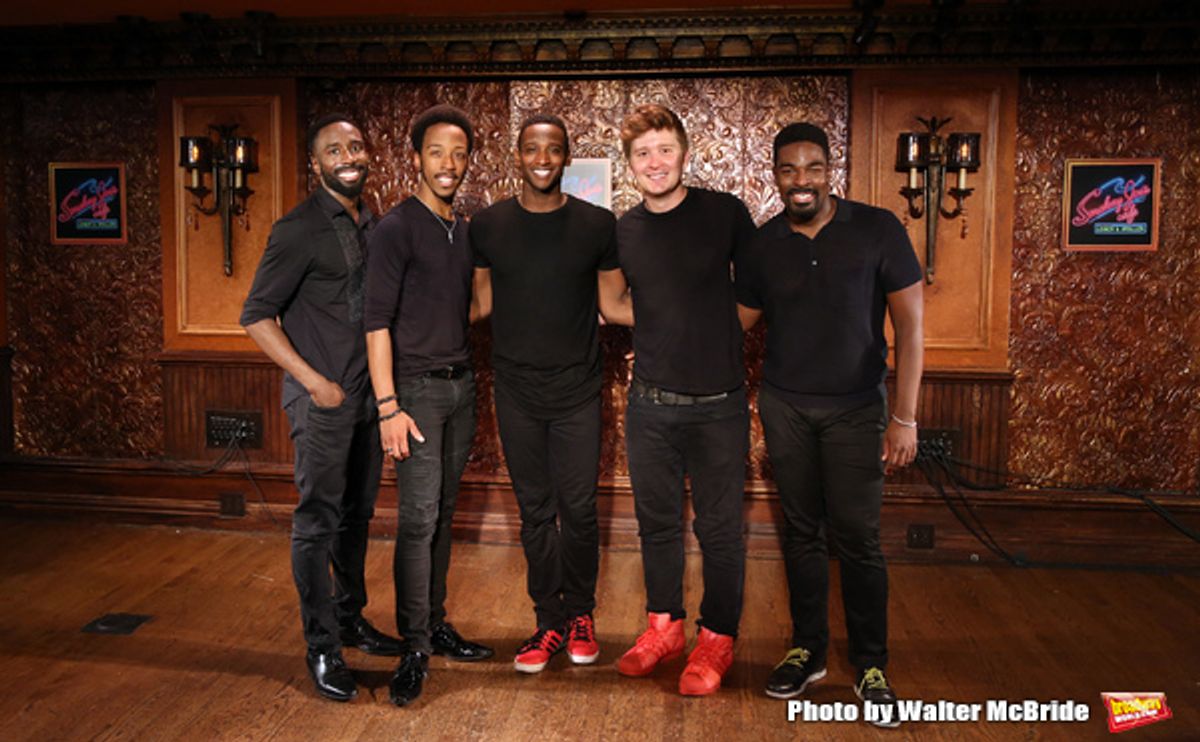 John Edwards, Dwayne Cooper,Jelani Remy, Max Sangerman and Kyle Taylor Parker at 