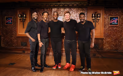 John Edwards, Dwayne Cooper,Jelani Remy, Max Sangerman and Kyle Taylor Parker Photo