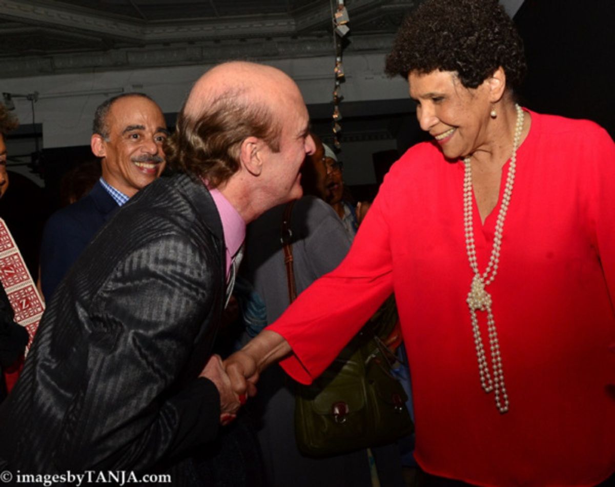 THE THEATRE COMMITTEE OF THE NATIONAL ARTS CLUB in association with THE HARLEM SHAKESPEARE FESTIVAL presented MABEL MADNESS: The Life and Times of Mabel Mercer.  Written by and Starring Tony Award Win at 
