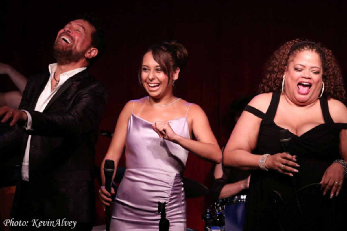 Clint Holmes, Veronica Swift, Natalie Douglas at 