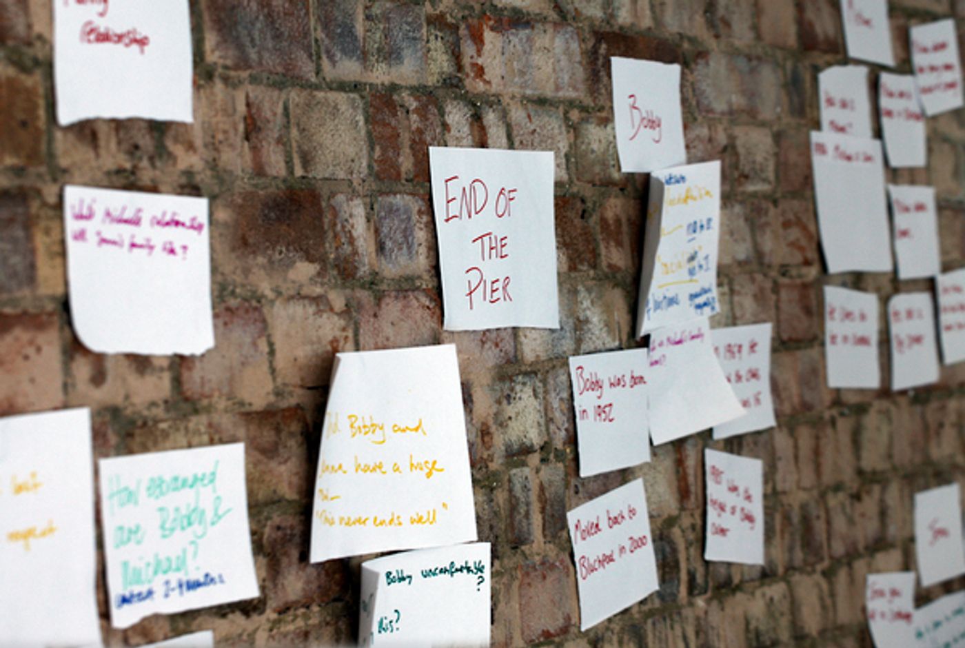 Photo Flash: In Rehearsal With Les Dennis, Blake Harrison, Nitin Ganatra and Tala Gouveia in END OF THE PIER at Park Theatre  Image
