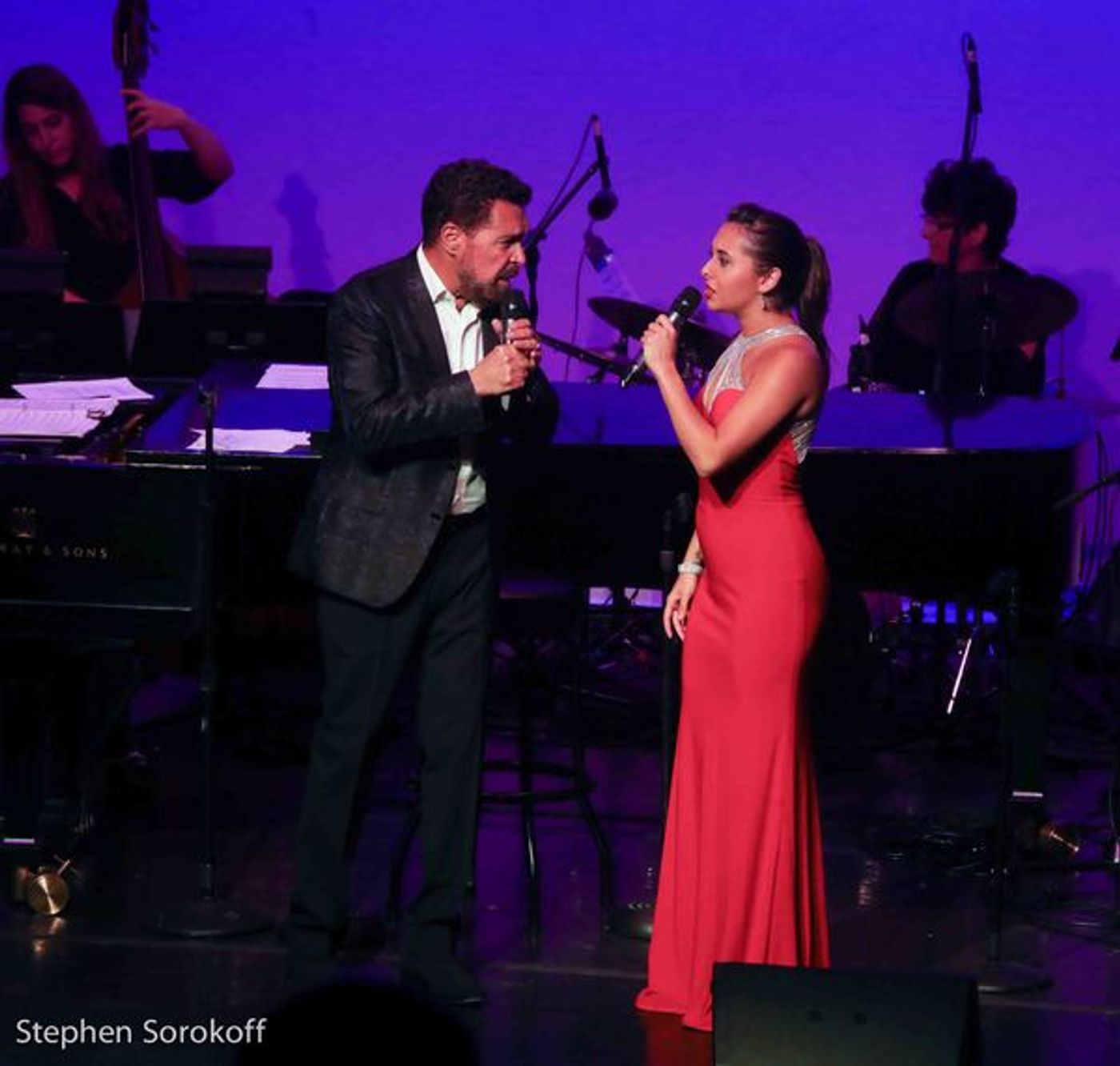 Photo Coverage: Clint Holmes, Natalie Douglas, Veronica Swift, and Nicolas King in 'New York Old Friend'  Image