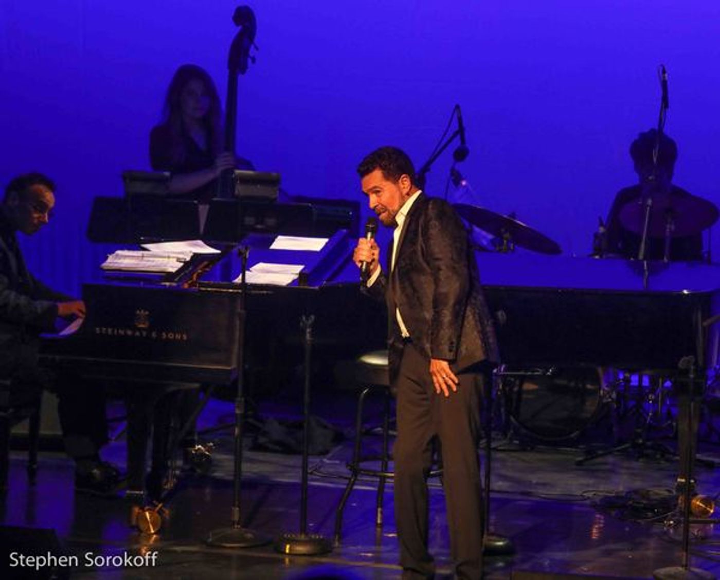 Photo Coverage: Clint Holmes, Natalie Douglas, Veronica Swift, and Nicolas King in 'New York Old Friend'  Image