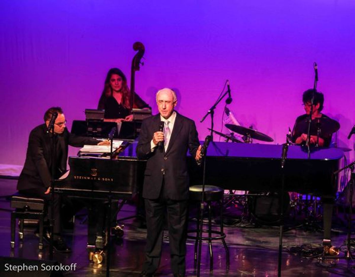 Photo Coverage: Clint Holmes, Natalie Douglas, Veronica Swift, and Nicolas King in 'New York Old Friend' Photo Coverage: Clint Holmes, Natalie Douglas, Veronica Swift, and Nicolas King in 'New York Old Friend' Image