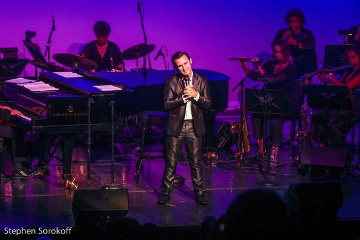 Photo Coverage: Clint Holmes, Natalie Douglas, Veronica Swift, and Nicolas King in 'New York Old Friend'  Image