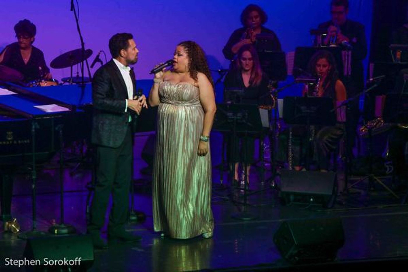 Photo Coverage: Clint Holmes, Natalie Douglas, Veronica Swift, and Nicolas King in 'New York Old Friend' Photo Coverage: Clint Holmes, Natalie Douglas, Veronica Swift, and Nicolas King in 'New York Old Friend' Image