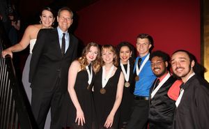 Bernard Telsey, Rachel Hoffman, Marc Platt, Adam Kantor, Andrew Barth Feldman, Renee  Photo