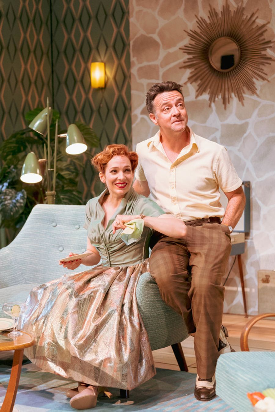Photo Flash: First Look at Katherine Parkinson and the Cast of HOME, I'M DARLING Image