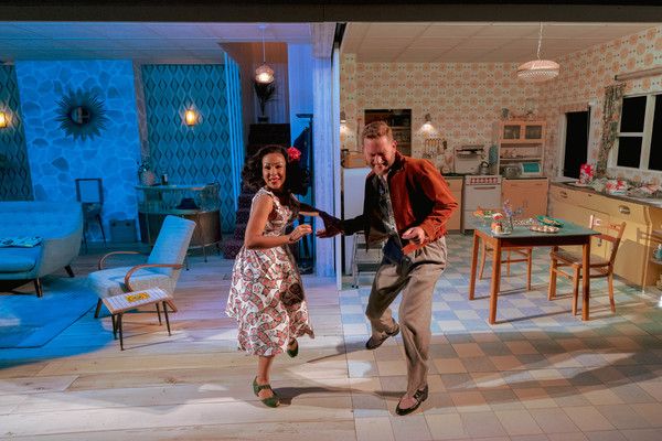 Kathryn Drysdale as Fran and Barnaby Kay as Marcus Photo