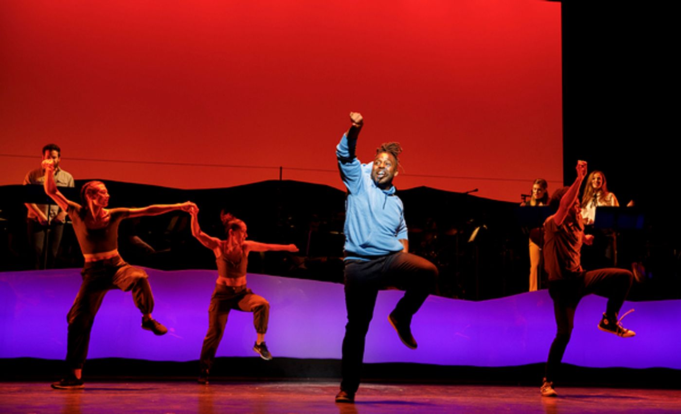 Photo Flash: First Look at Shoshana Bean, Colin Donnell, Mykal Kilgore & Solea Pfeiffer in Encores! Off-Center's SONGS FOR A NEW WORLD  Image