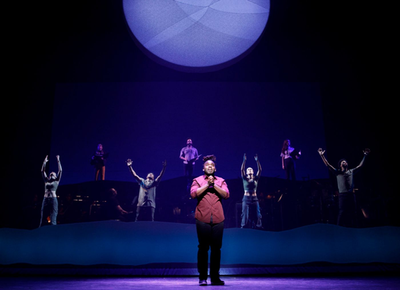 Photo Flash: First Look at Shoshana Bean, Colin Donnell, Mykal Kilgore & Solea Pfeiffer in Encores! Off-Center's SONGS FOR A NEW WORLD  Image