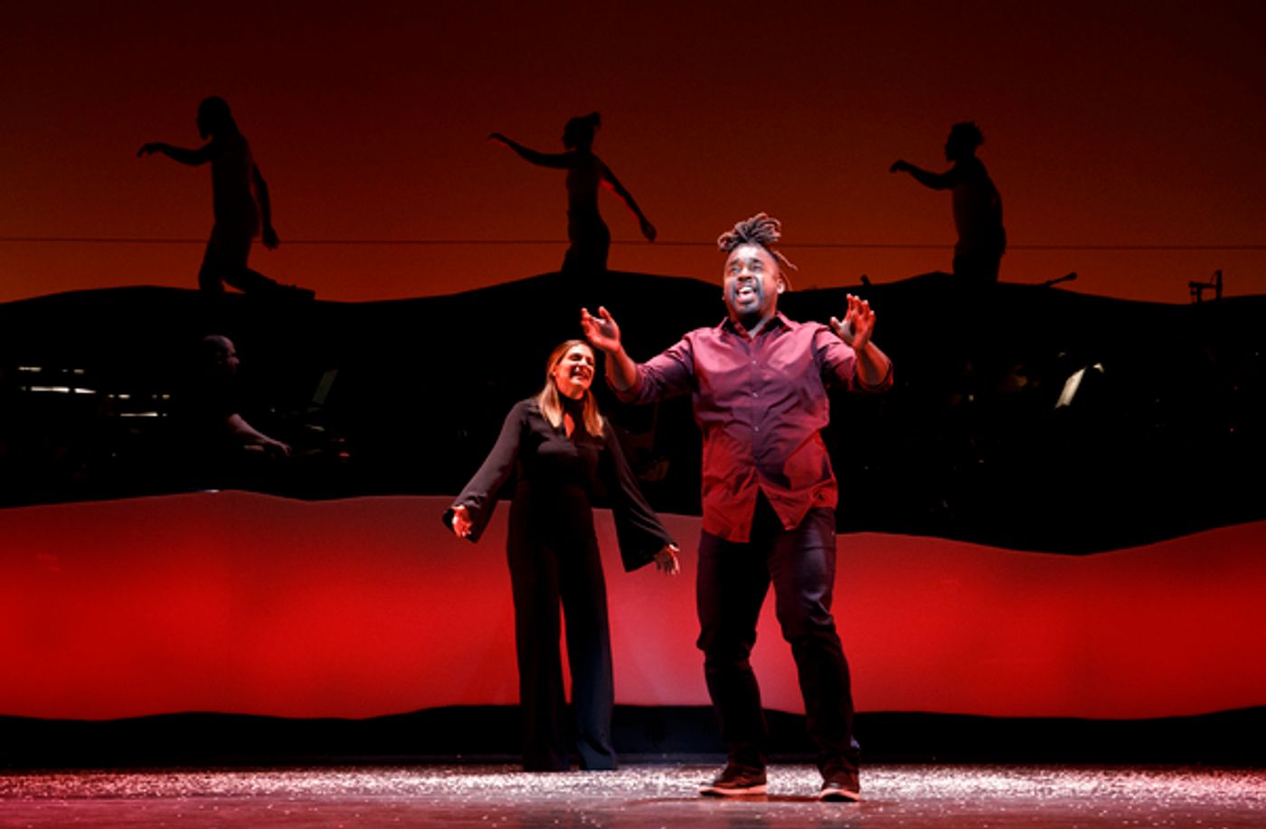 Photo Flash: First Look at Shoshana Bean, Colin Donnell, Mykal Kilgore & Solea Pfeiffer in Encores! Off-Center's SONGS FOR A NEW WORLD  Image