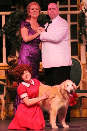 Piper Sobon as Annie, Peyton as Sandy, Melissa Whitworth as Grace and Victor Legarret Photo