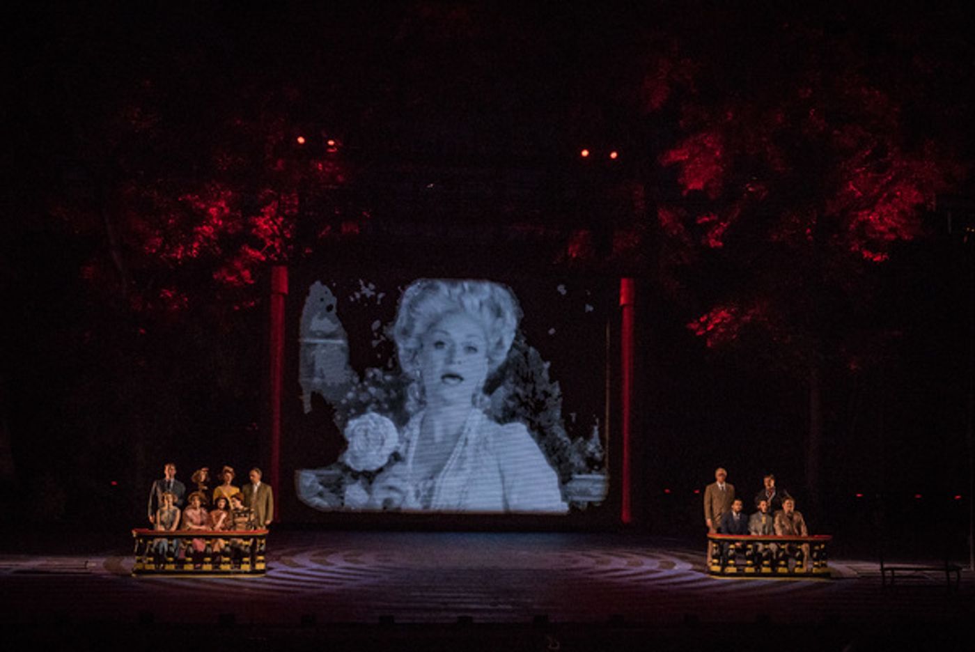 Photo Flash: What a Glorious Feeling! First Look at the Muny's SINGIN' IN THE RAIN  Image