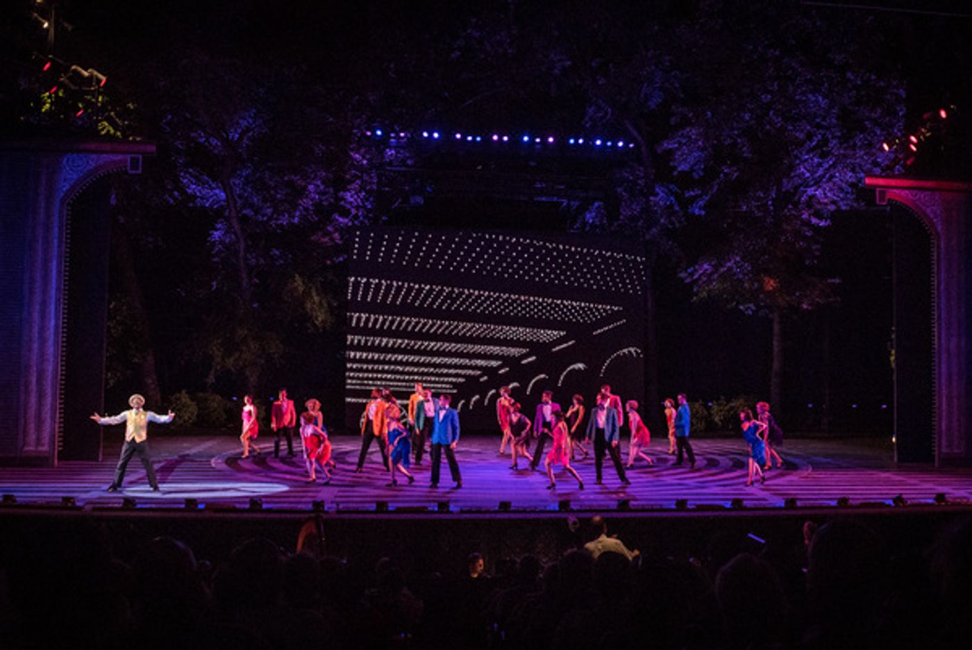 Photo Flash: What a Glorious Feeling! First Look at the Muny's SINGIN' IN THE RAIN  Image