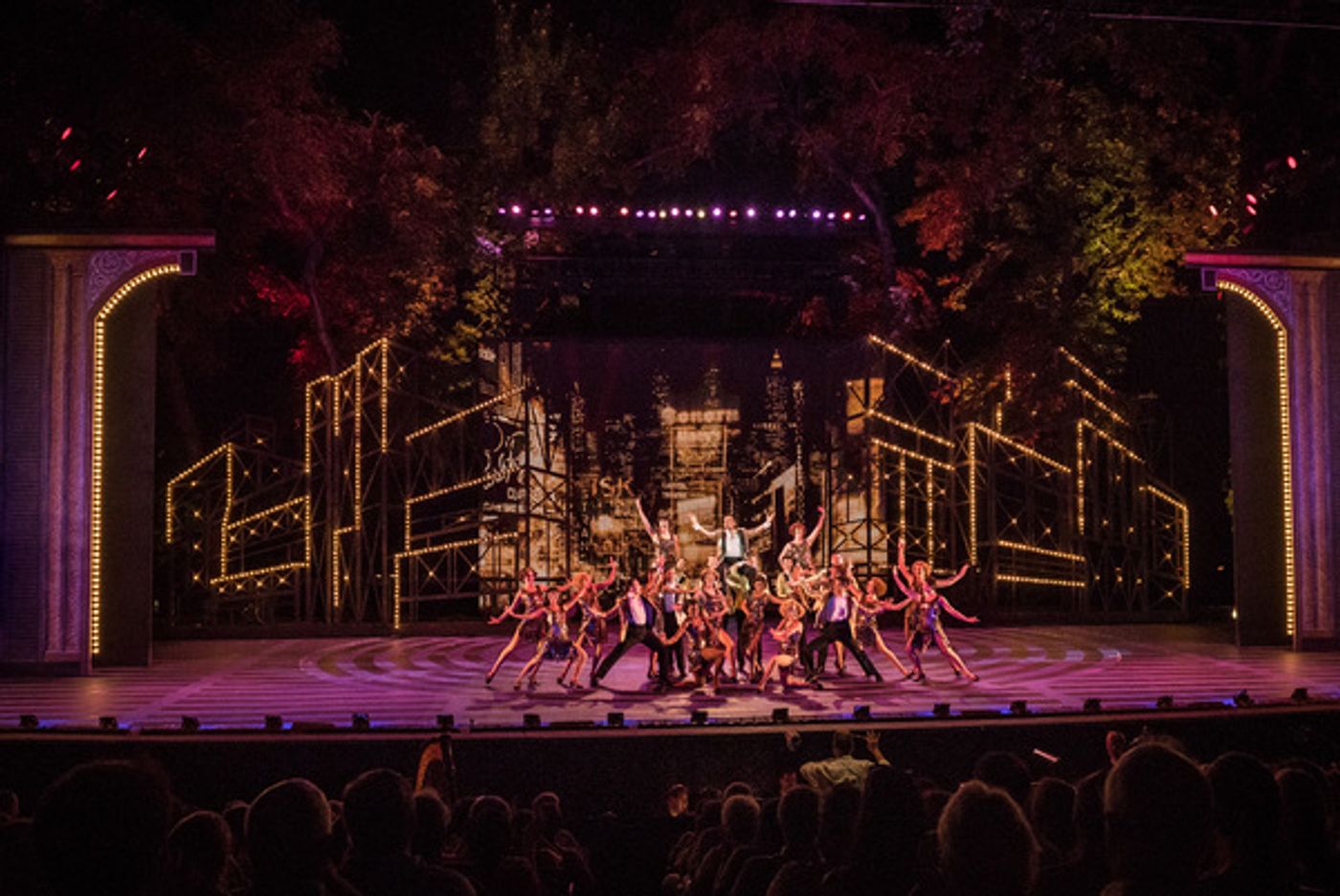 Photo Flash: What a Glorious Feeling! First Look at the Muny's SINGIN' IN THE RAIN  Image