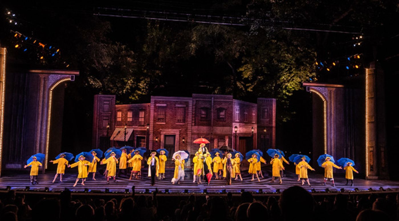 Photo Flash: What a Glorious Feeling! First Look at the Muny's SINGIN' IN THE RAIN  Image