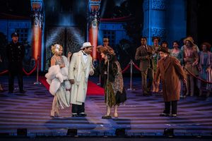 Megan Sikora, Corbin Bleu, Debby Lennon, Jeffrey Schecter @ BroadwayWorld Megan Sikora, Corbin Bleu, Debby Lennon, Jeffrey Schecter Photo