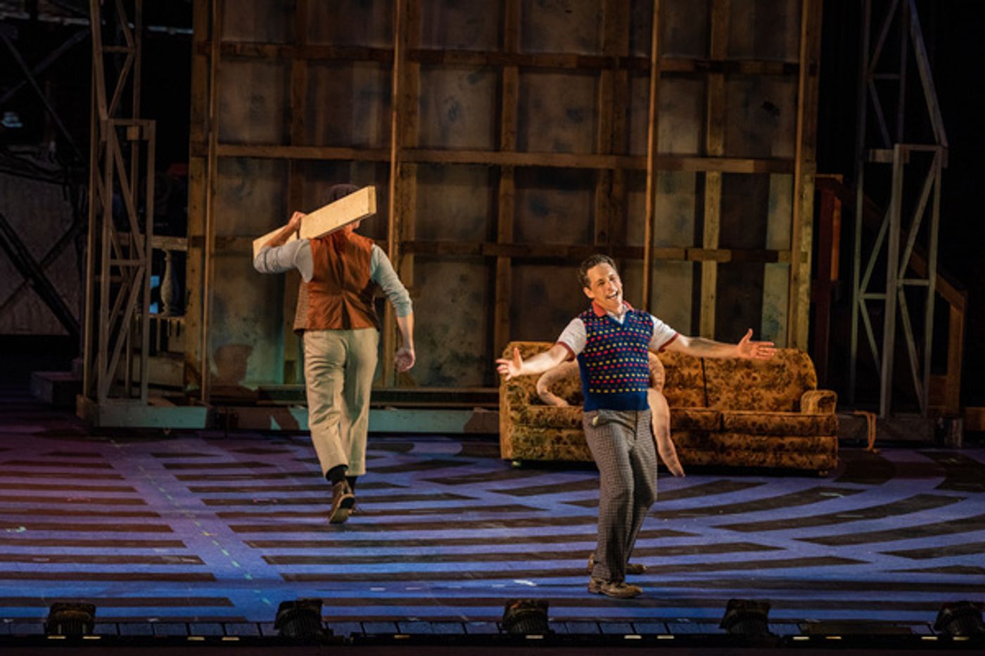 Photo Flash: What a Glorious Feeling! First Look at the Muny's SINGIN' IN THE RAIN  Image