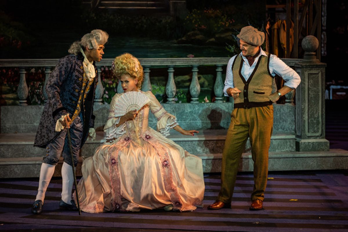 Corbin Bleu, Megan Sikora, George Merrick at 