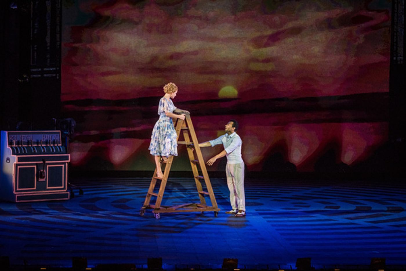 Photo Flash: What a Glorious Feeling! First Look at the Muny's SINGIN' IN THE RAIN  Image