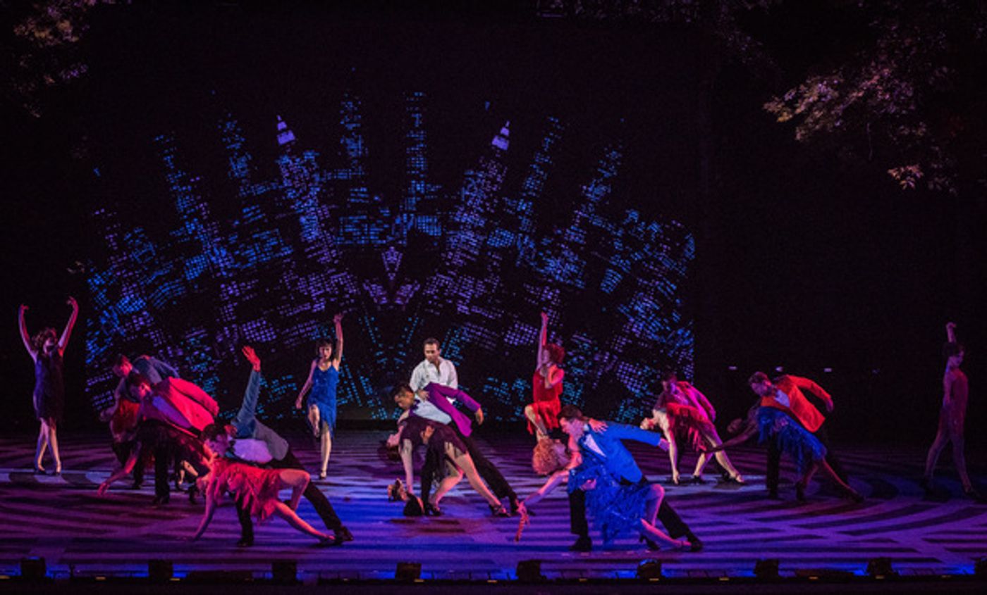 Photo Flash: What a Glorious Feeling! First Look at the Muny's SINGIN' IN THE RAIN  Image