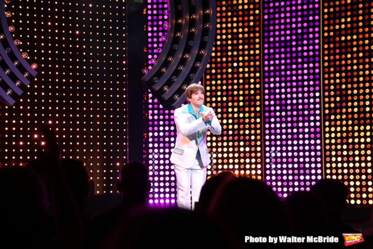 CHICAGO, IL - JUNE 28:  Jarrod Spector during the Pre-Broadway Premiere Opening Night Curtain Call for 'The Cher Show' at the Oriental Theatre on June 28, 2018 in Chicago.  (Photo by Walter McBride/Getty Images) *** Local Caption *** Jarrod Spector at 