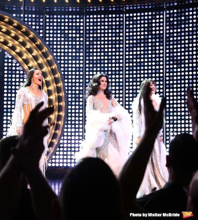 CHICAGO, IL - JUNE 28:  Teal Wicks, Stephanie J. Block and Micaela Diamond during the Photo