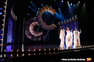 CHICAGO, IL - JUNE 28: Teal Wicks, Stephanie J. Block and Micaela Diamond during the Pre-Broadway Premiere Opening Night Curtain Call for 'The Cher Show' at the Oriental Theatre on June 28, 2018 in Chicago. (Photo by Walter McBride/Getty Images) *** Lo @ BroadwayWorld CHICAGO, IL - JUNE 28: Teal Wicks, Stephanie J. Block and Micaela Diamond during th Photo