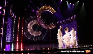CHICAGO, IL - JUNE 28: Teal Wicks, Stephanie J. Block and Micaela Diamond during the Pre-Broadway Premiere Opening Night Curtain Call for 'The Cher Show' at the Oriental Theatre on June 28, 2018 in Chicago. (Photo by Walter McBride/Getty Images) *** Lo @ BroadwayWorld CHICAGO, IL - JUNE 28: Teal Wicks, Stephanie J. Block and Micaela Diamond during th Photo