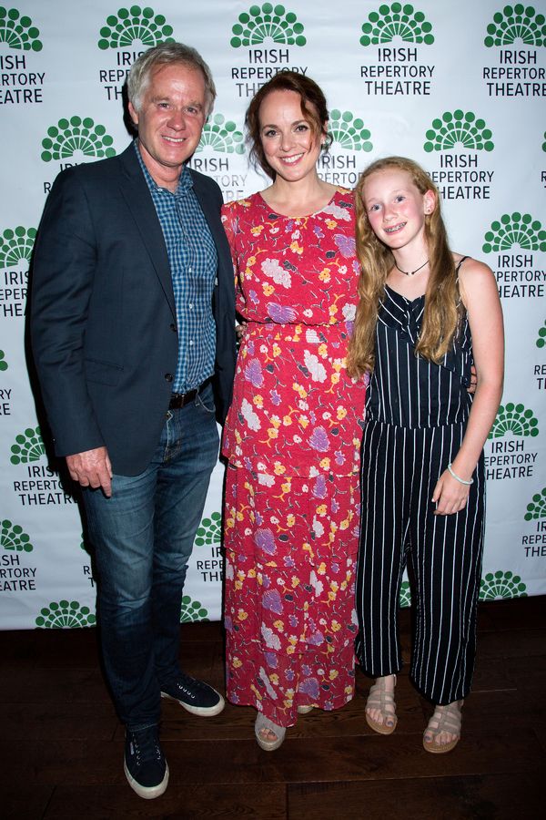Patrick McEnroe, Melissa Errico, Victoria McEnroe Photo
