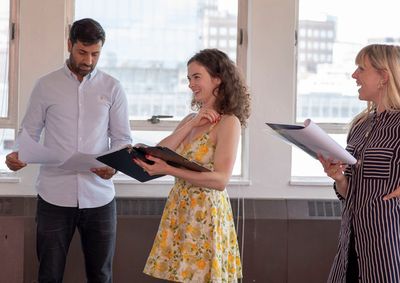 Nitin Kundra, EJ Martin, Claire Cartwright Photo