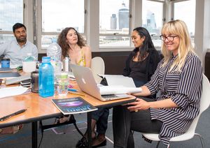 Nitin Kundra, EJ Martin, Reena Lalbihari, Claire Cartwright Photo