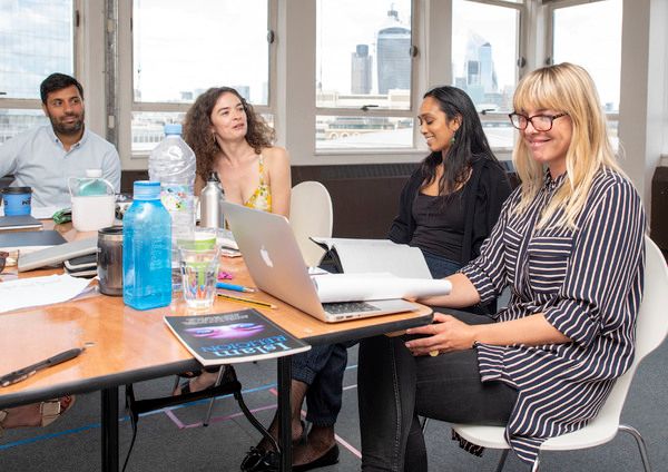 Nitin Kundra, EJ Martin, Reena Lalbihari, Claire Cartwright Photo