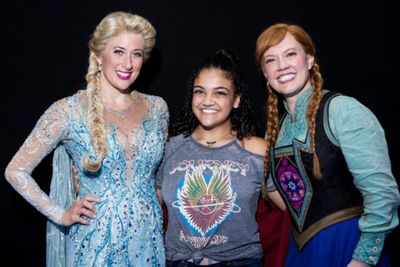 Caissie Levy, Laurie Hernandez, Patti Murin Photo