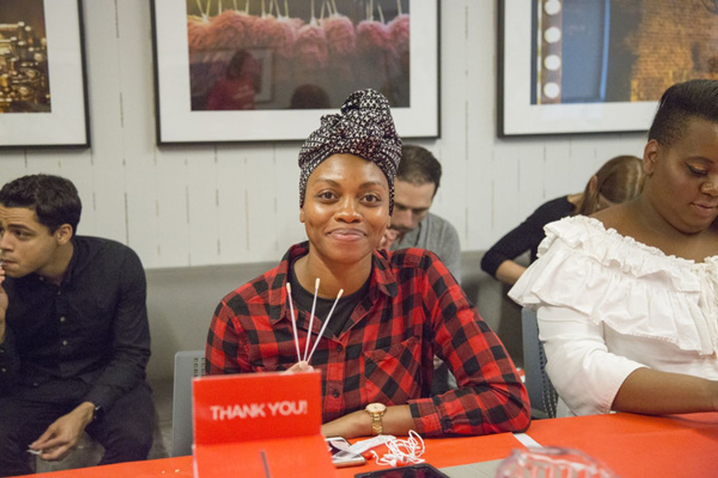 Photo Flash: Alex Newell, Jessie Mueller, and Fellow Stars Attend Broadway Match Maker  Image
