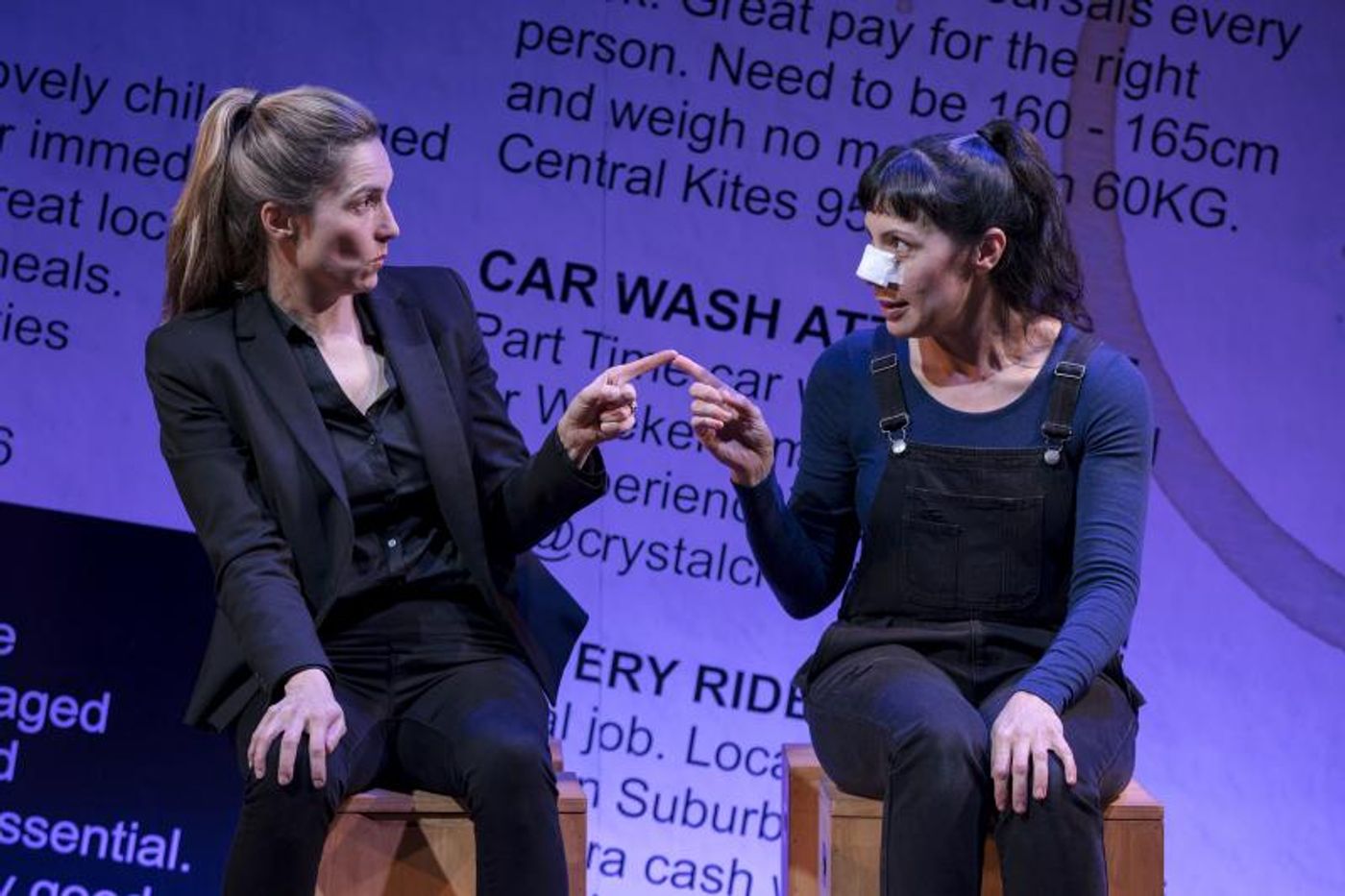 Review: UNQUALIFIED Is A Hilarious And Heartwarming Tale Of Comfort Zones and Coping As Two Women Find Themselves Wanting Work Review: UNQUALIFIED Is A Hilarious And Heartwarming Tale Of Comfort Zones and Coping As Two Women Find Themselves Wanting Work Image