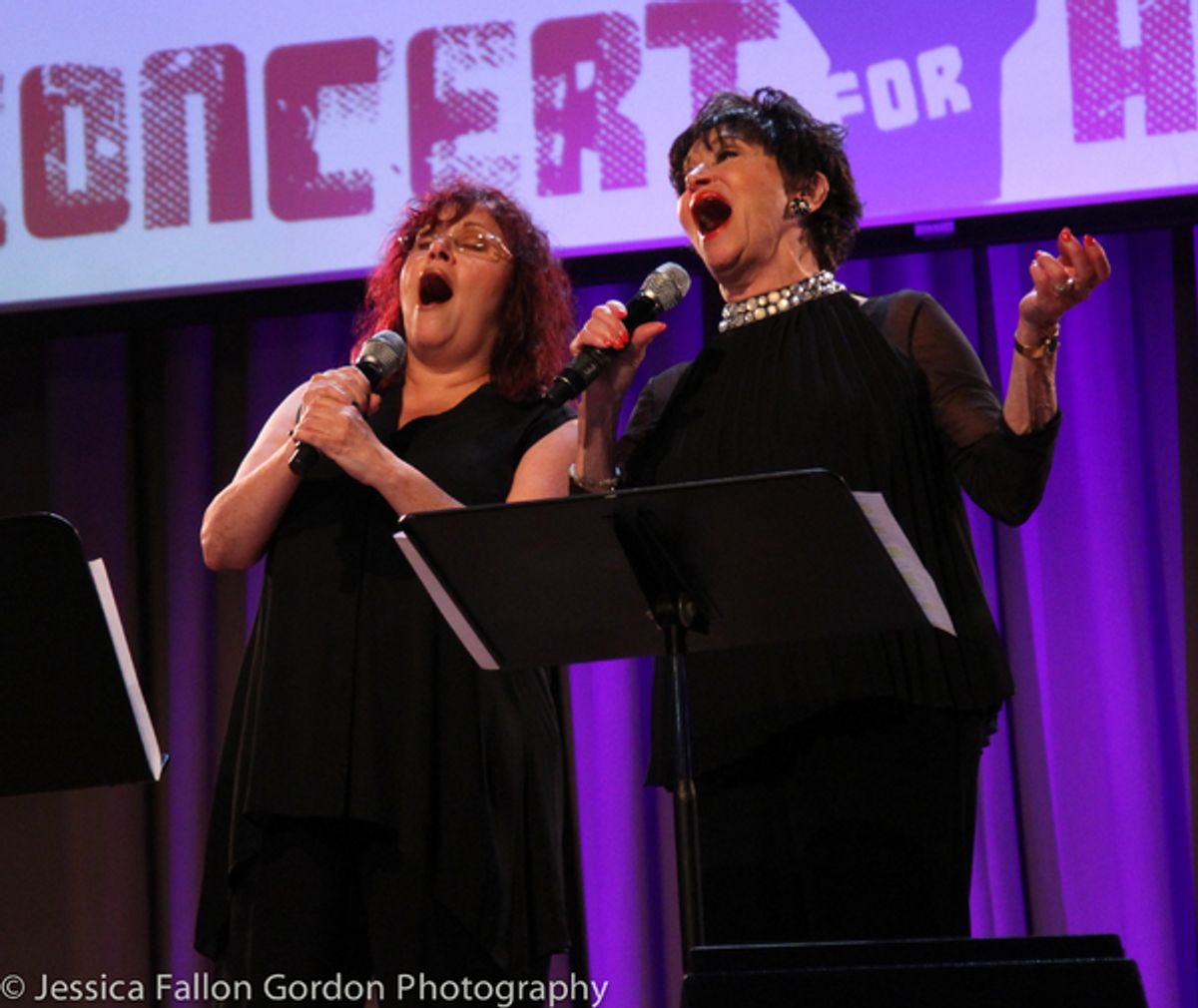 Lisa Mordente and Chita Rivera at 