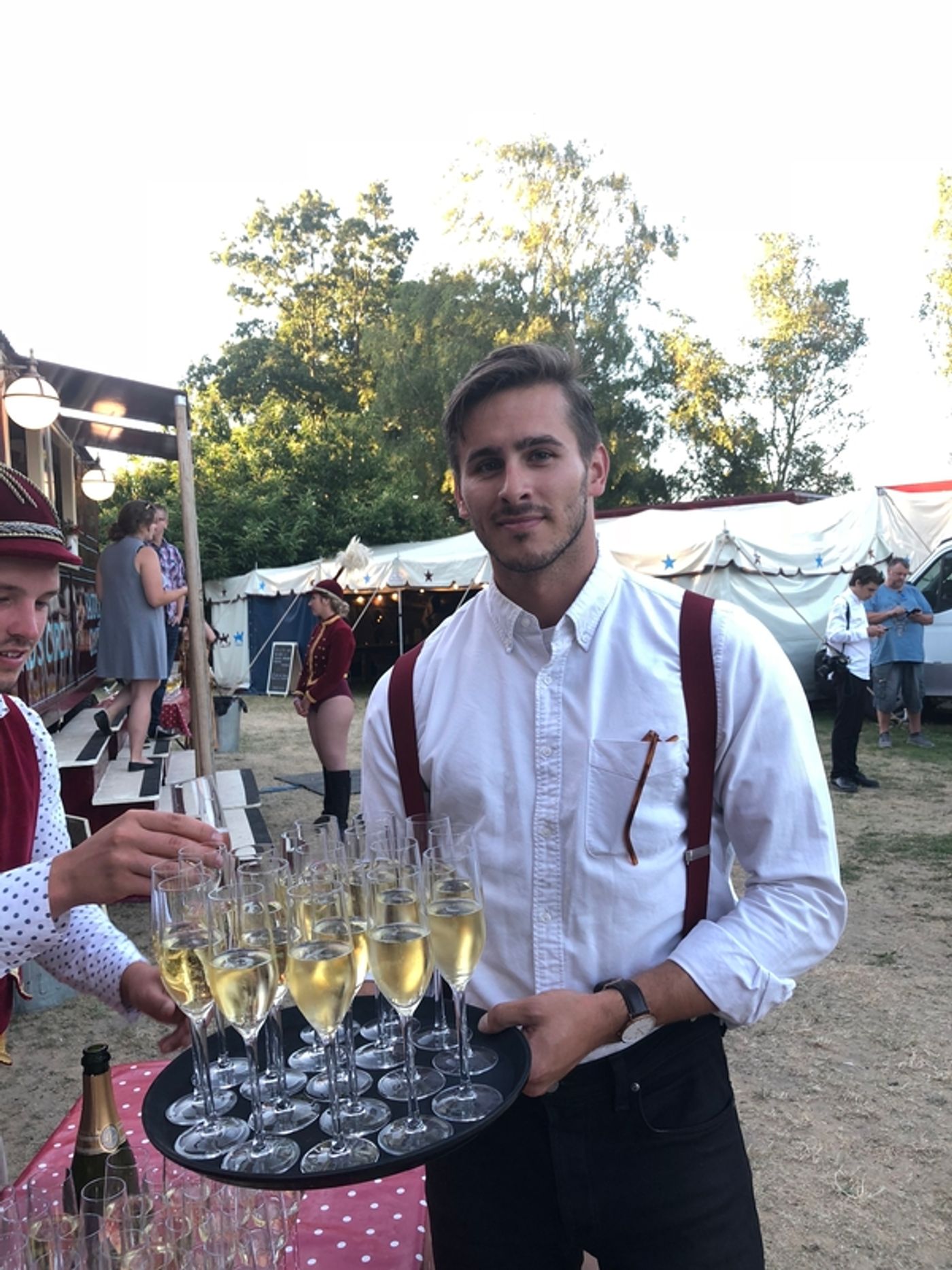 Photo Flash: Jennifer Saunders, Anna Friel and More Visit MY BEAUTIFUL CIRCUS  Image