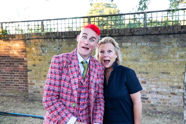 Tweedy and Jennifer Saunders  Photo
