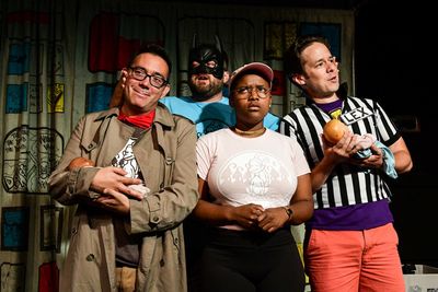 Tom Malinowski, Joseph Schupbach, Jasmine Jordan and Caleb Probst Photo