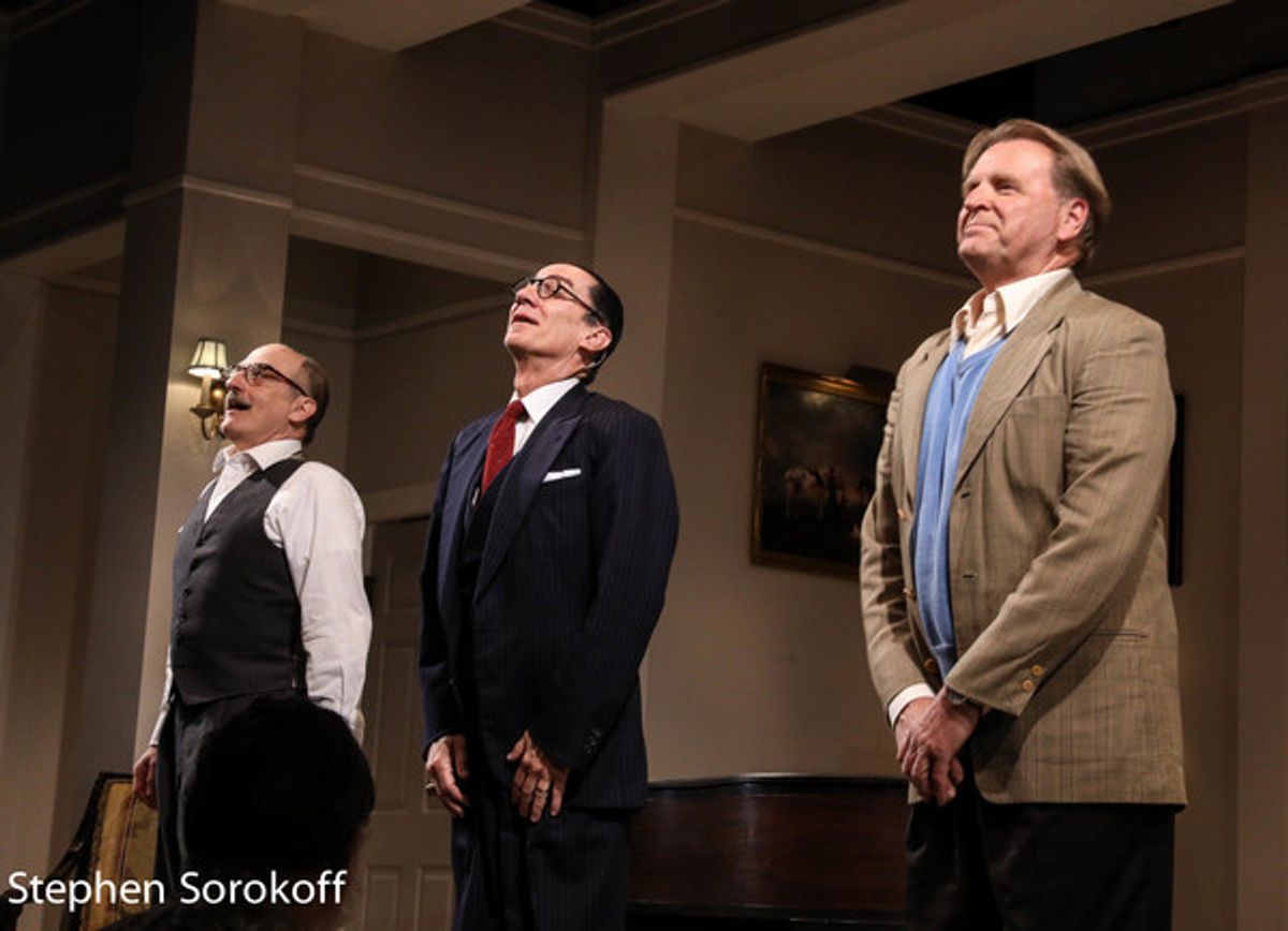 Phillip Hoffman ( Harold Arlen), David Garrison (Irving Berlin) David Rasche ( Jimmy Van Heusen) at 