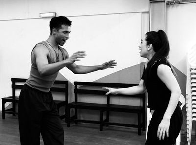 Hector Daniel Tovar Lasso (Viento) and Natalia Bedoya (Aluna) Photo