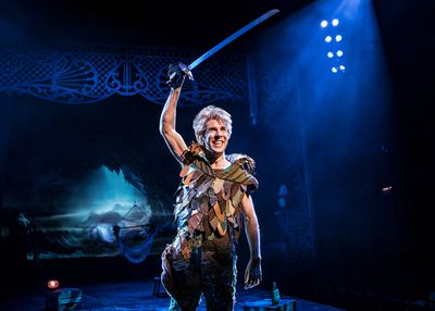 Peter Pan (Johnny Shea) is the boy who never wants to grow up in Peter Pan â€“ A Photo